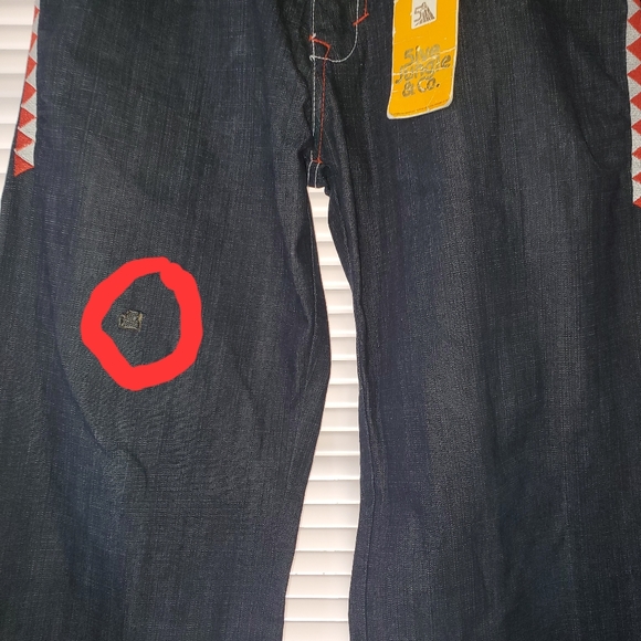 NWT 5ive Jungle Mens Jeans 36x35 - Picture 3 of 13